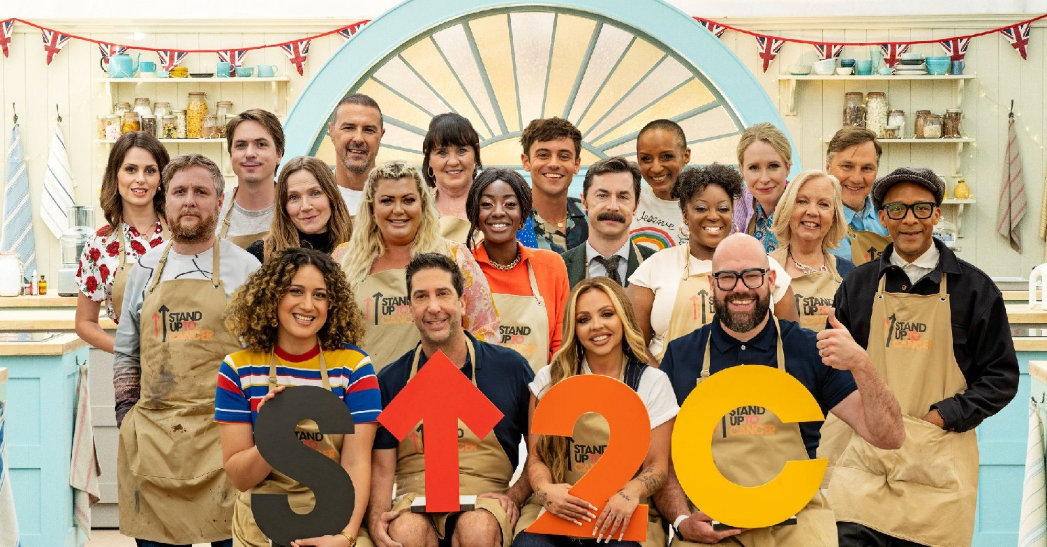 Celebrities taking part in Celebrity Bake Off 