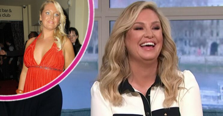 Josie Gibson in 2003 with Josie on This Morning
