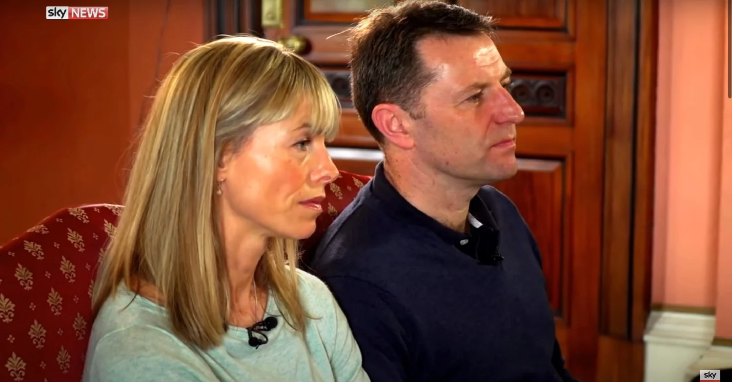 Madeleine's parents, Kate McCann and Gerry McCann