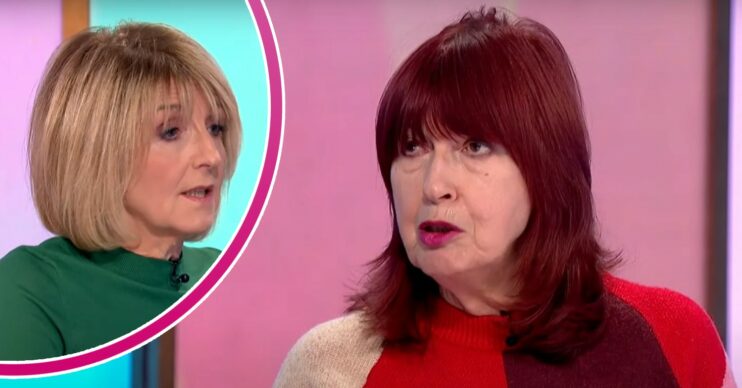 Kaye Adams and Janet Street Porter on Loose Women today