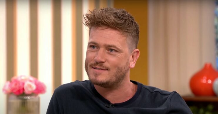 Matthew Wolfenden smiling on This Morning