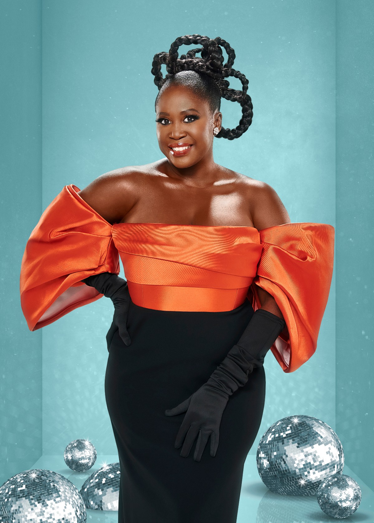Motsi poses for Strictly Come Dancing