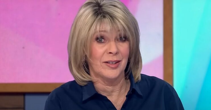 Ruth Langsford smiling on Loose Women