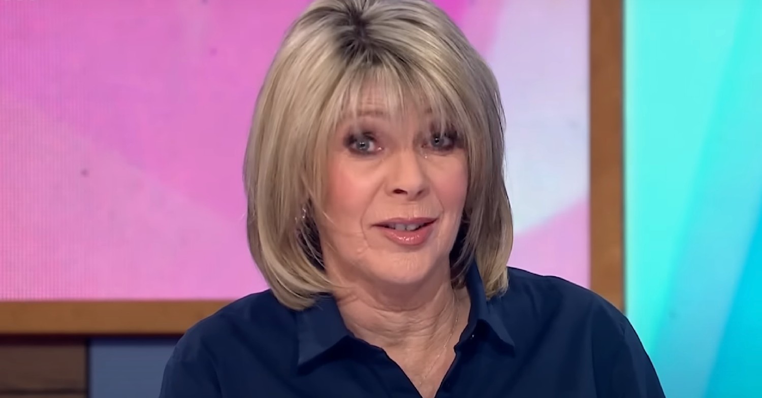 Ruth Langsford smiling on Loose Women