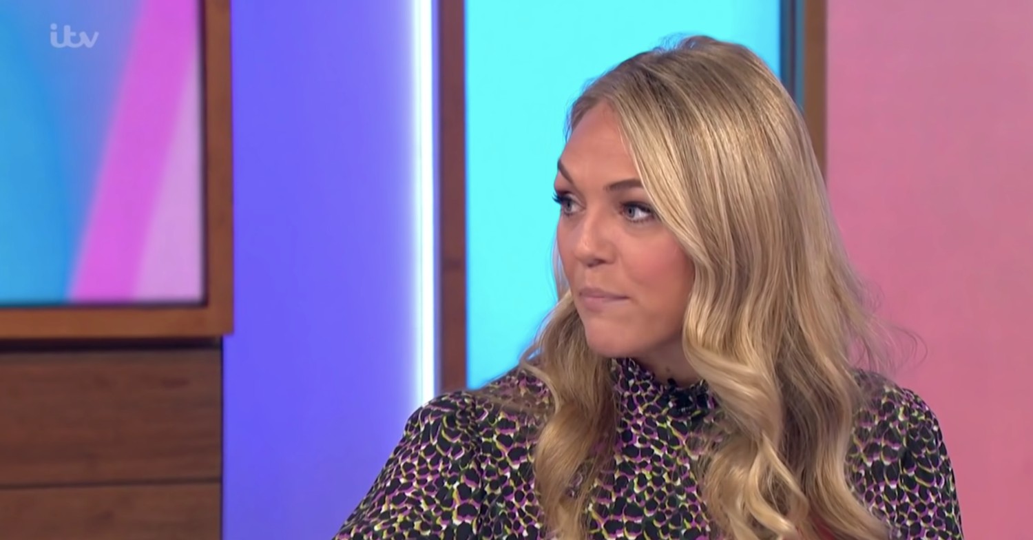 Sophie Morgan during Loose Women