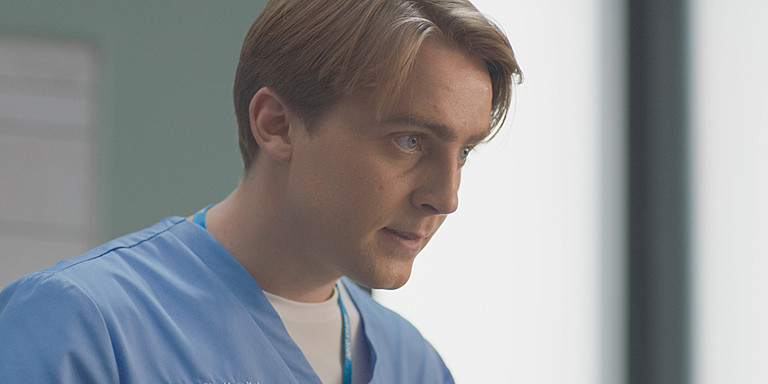Barney Walsh as Cameron in Casualty