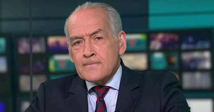 Alastair Stewart is tight-lipped on ITV News