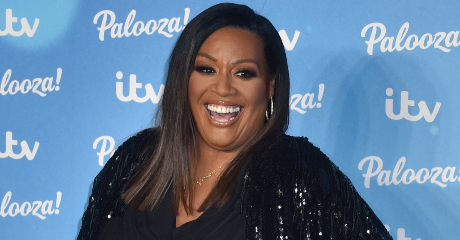Bake Off host Alison Hammond smiling at ITV Palooza