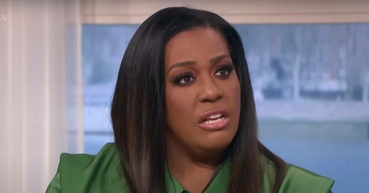 Alison Hammond looks concerned