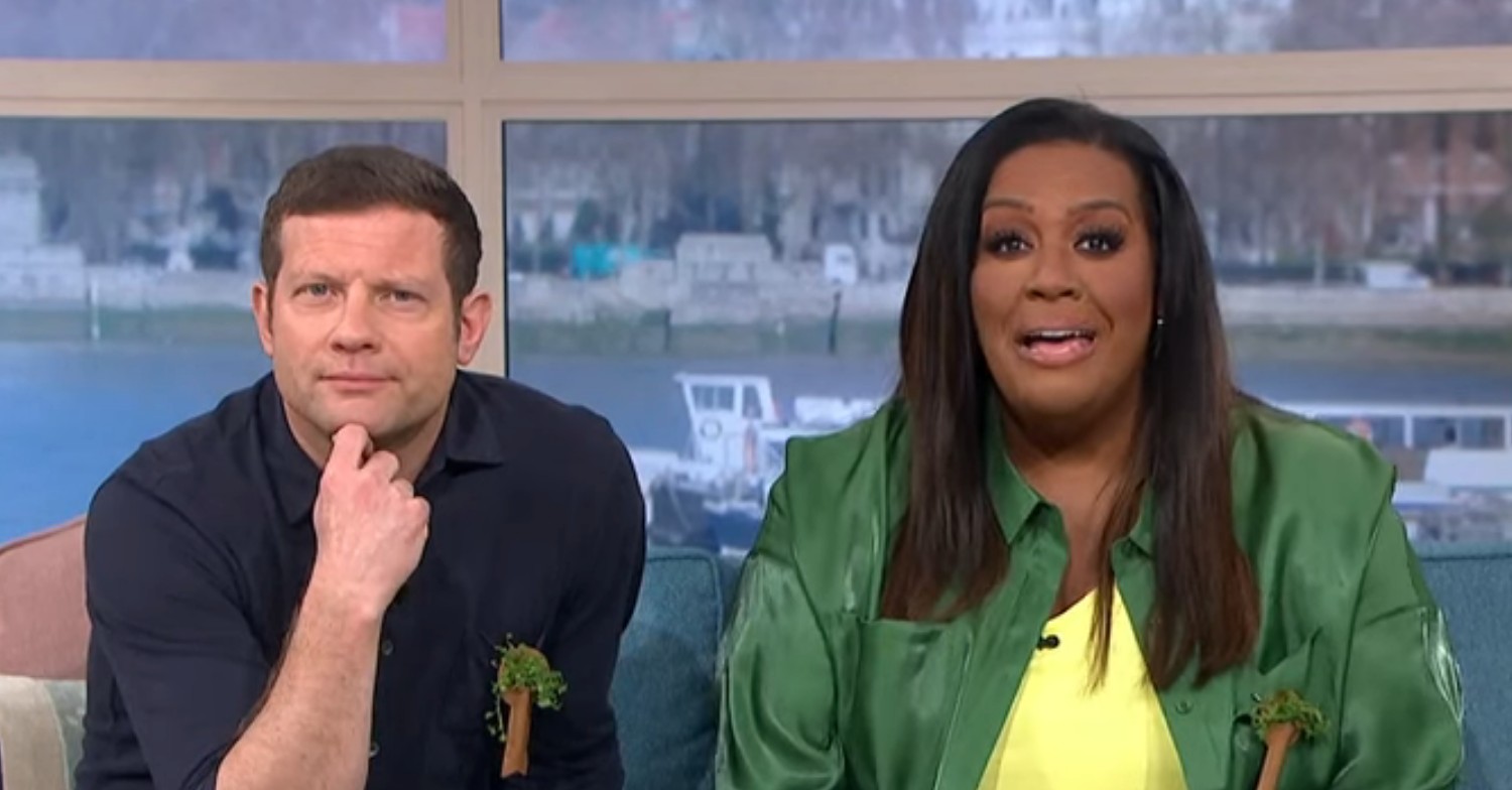 Alison Hammond and Dermot on This Morning