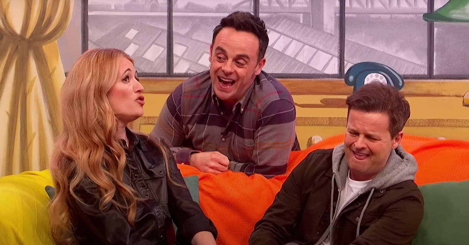 Ant and Dec reunite with Cat Deeley