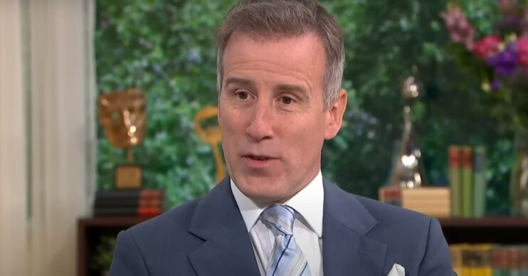 Anton Du Beke talking on This Morning