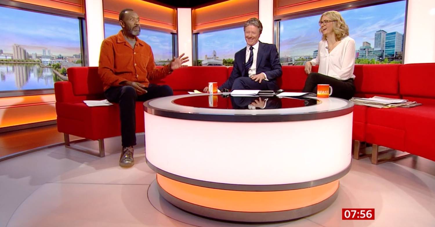 Sir Lenny Henry makes BBC Breakfast hosts laugh