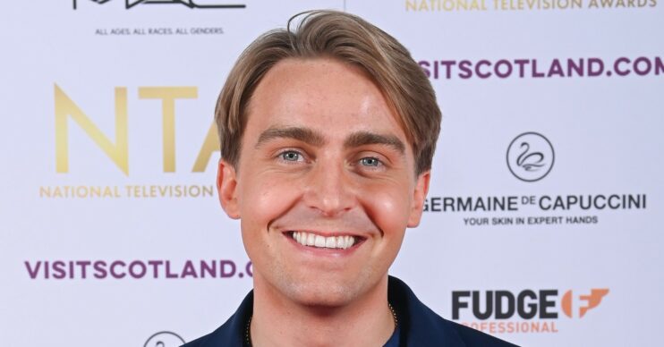 Barney Walsh smiles at the NTA awards
