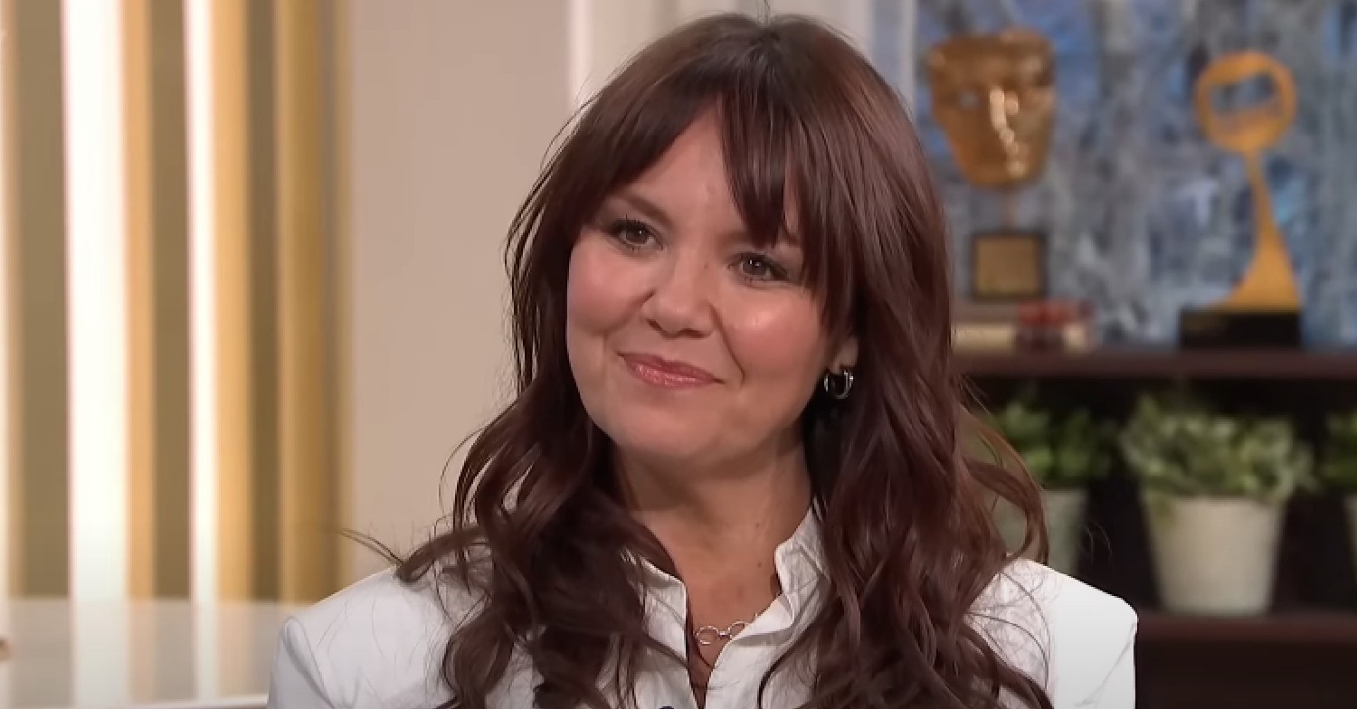 EastEnders star Charlie Brooks smiling on This Morning