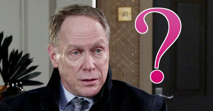 Coronation Street's Stephen and a question mark comp image