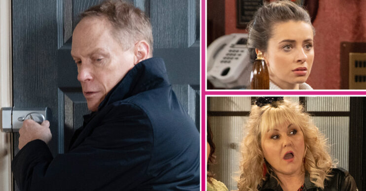Coronation Street's Stephen is in Carla's flat, Daisy is worried and Beth is shocked