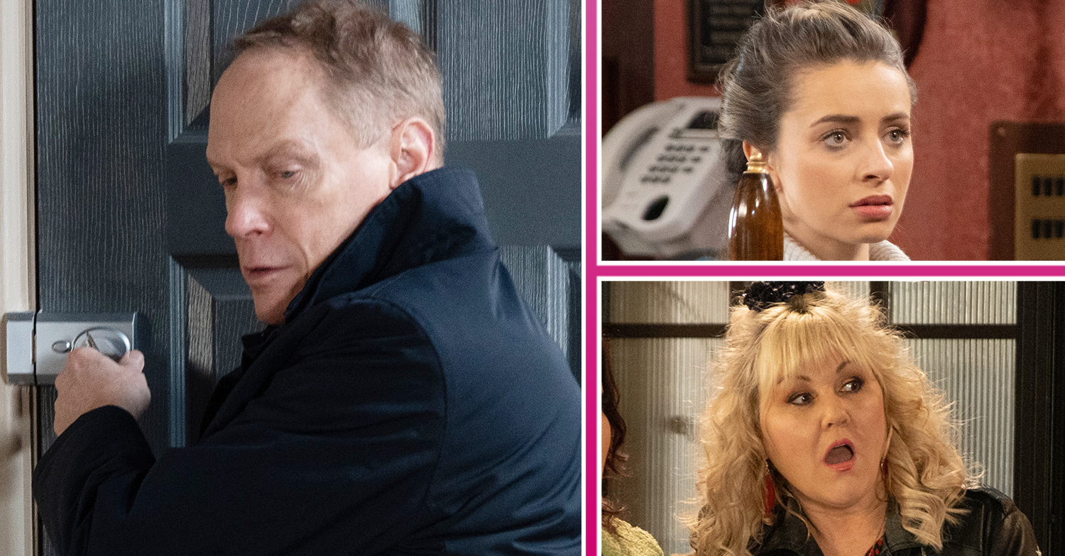 Coronation Street's Stephen is in Carla's flat, Daisy is worried and Beth is shocked