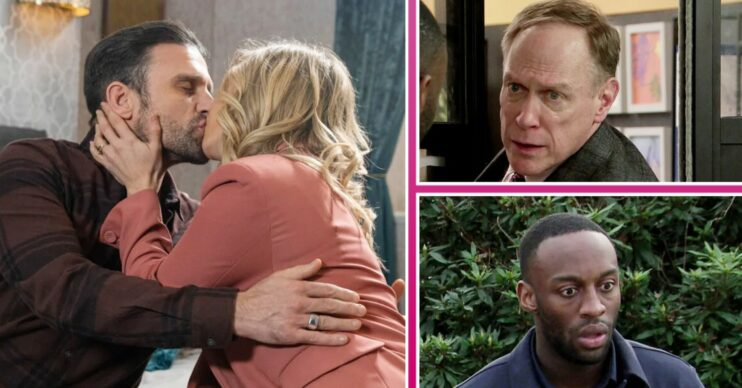 Coronation Street spoilers: Damon and Sarah, Stephen and Michael comp image