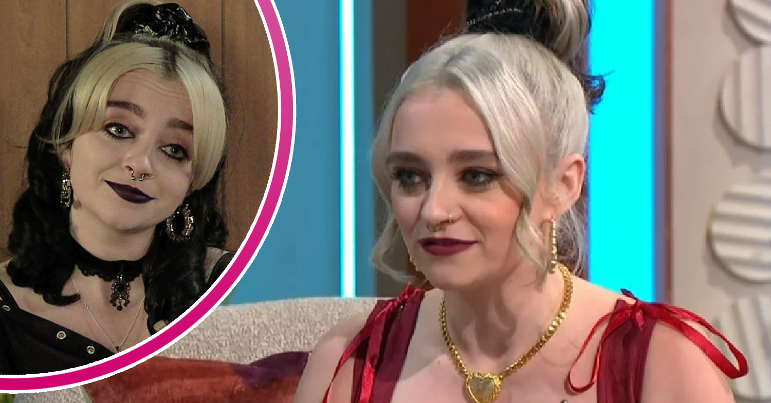 Coronation Street's Mollie Gallagher and, in a bubble, Nina Lucas