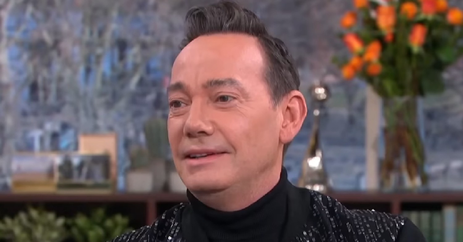 Craig Revel Horwood smiling on This Morning