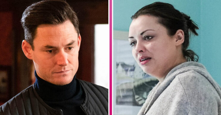 EastEnders' Zack and Whitney look upset