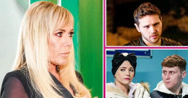 EastEnders spoilers: Sharon, Keanu, Lola and Jay comp image