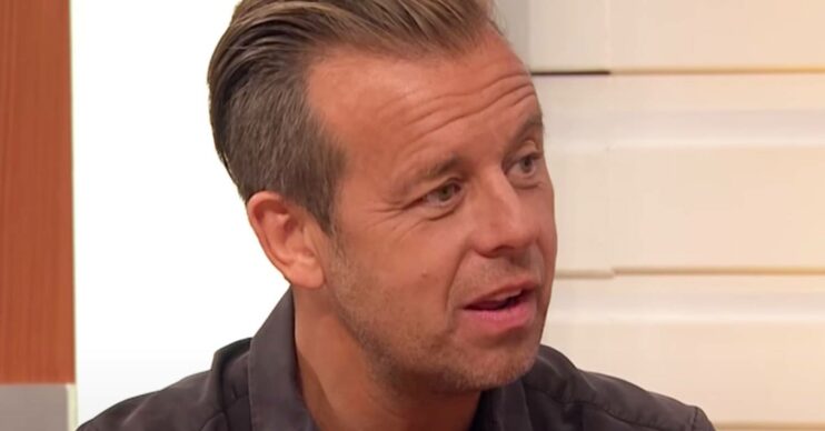 Pat Sharp looks concerned on GMB