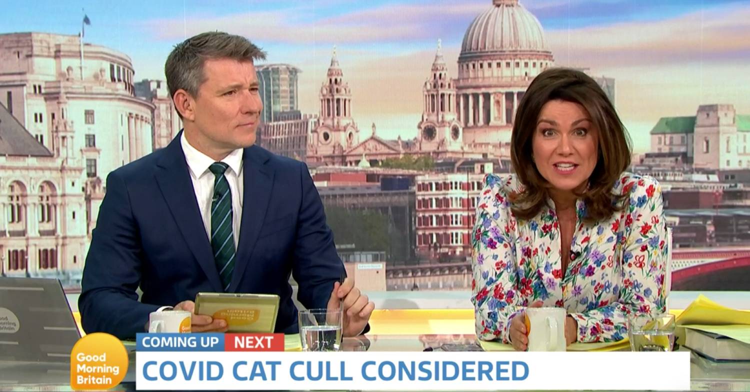 Susanna Reid was incredulous on GMB today