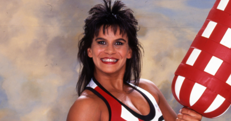Gladiators star Falcon on the show