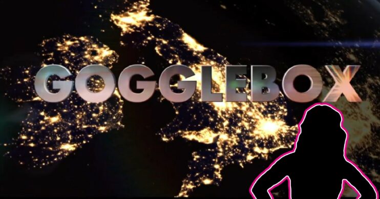 Gogglebox logo with female silhouette