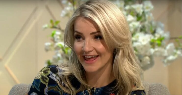 Helen Skelton talking on Lorraine