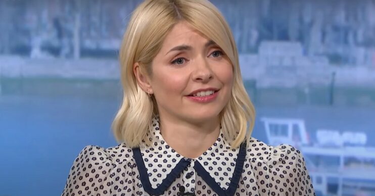 Holly Willoughby talking on This Morning