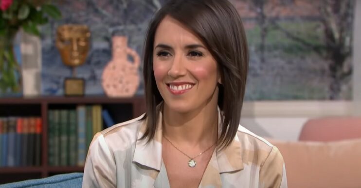 Janette Manrara smiling on This Morning