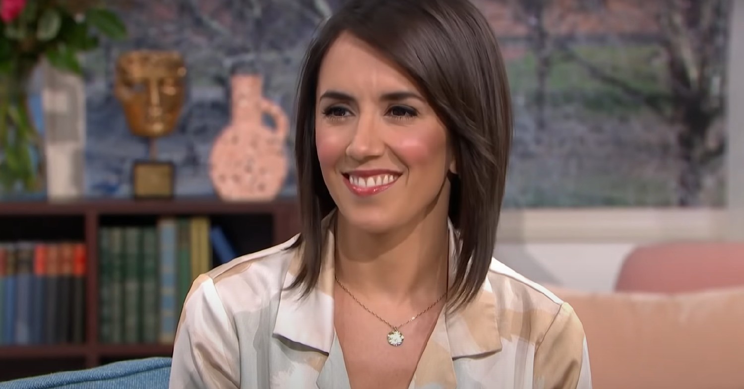 Janette Manrara smiling on This Morning