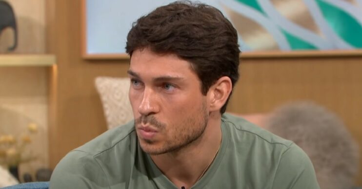 Dancing On Ice star Joey Essex looking emotional on This Morning