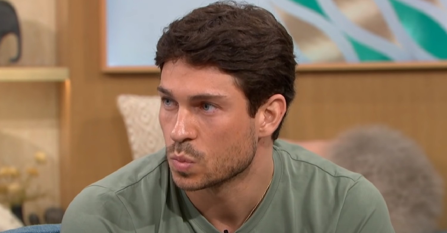 Dancing On Ice star Joey Essex looking emotional on This Morning