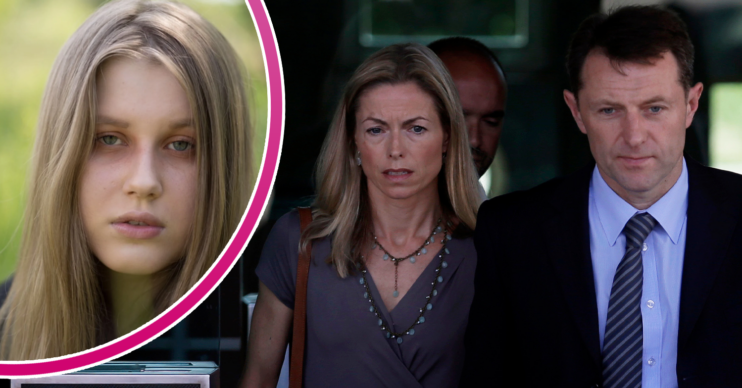 Julia Wandelt and Kate and Gerry McCann