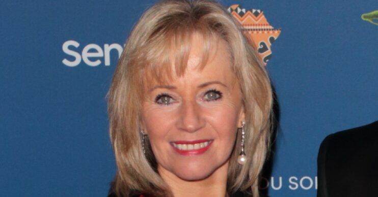 Dancing On Ice star Karen Barber smiling at event