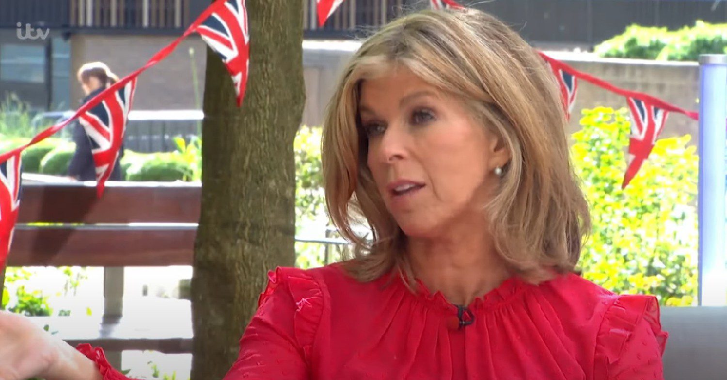 Kate Garraway speaking on Lorraine