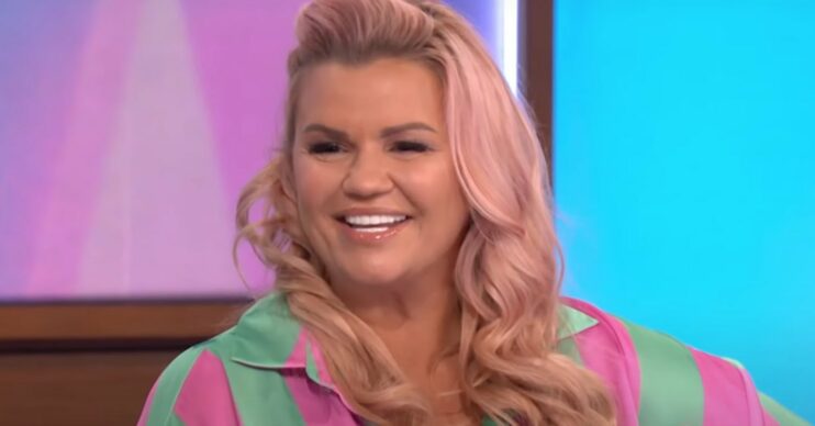 Kerry Katona smiling