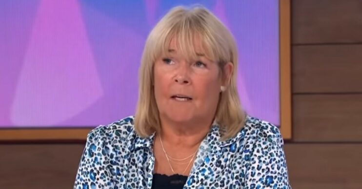Linda Robson looks serious as she talks on Loose Women