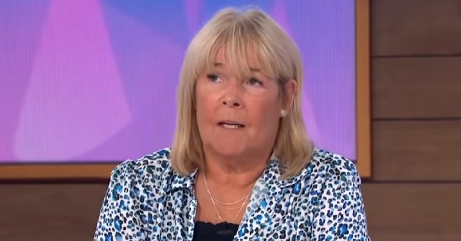 Linda Robson looks serious as she talks on Loose Women