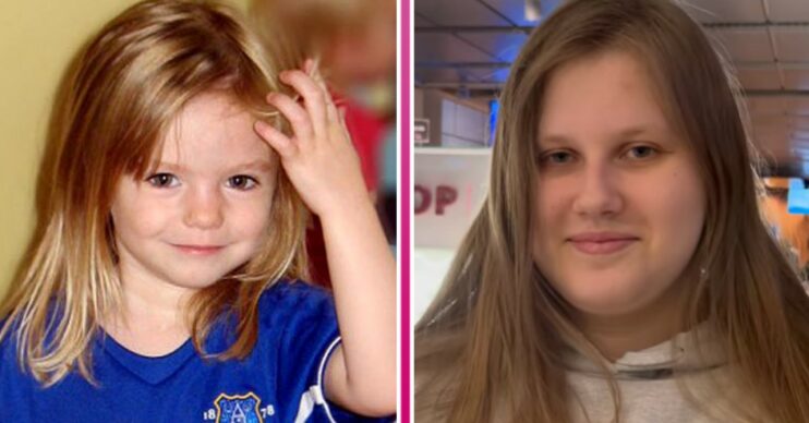 Madeleine McCann smiling, Julia Wendell smiling in Instagram video