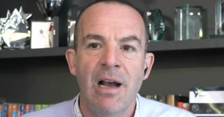 Martin Lewis talking via video call on GMB