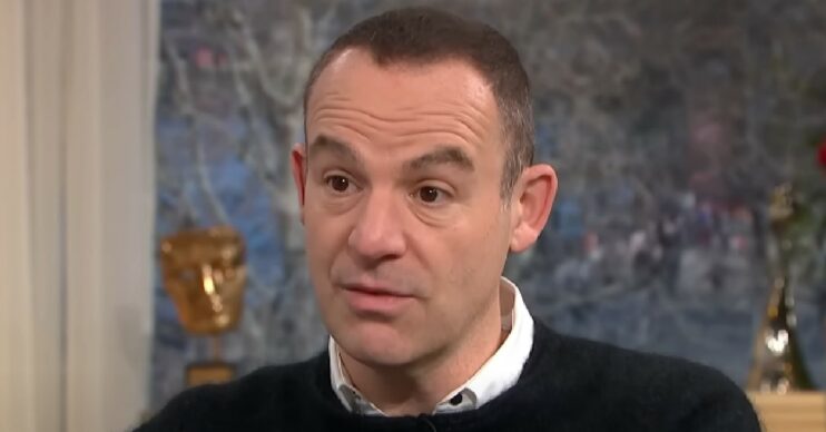 Martin Lewis speaking on This Morning