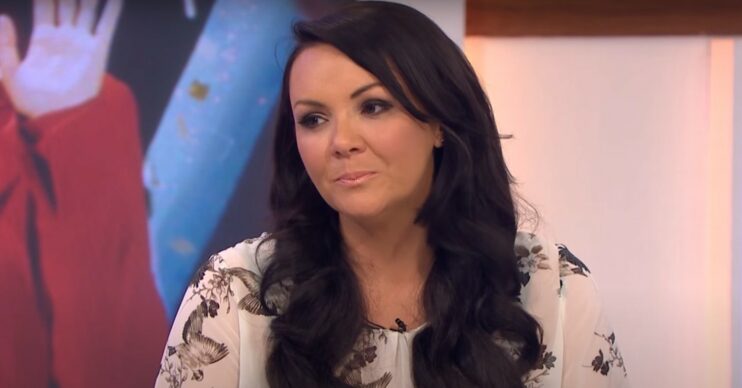 Martine McCutcheon looking serious on Loose Women