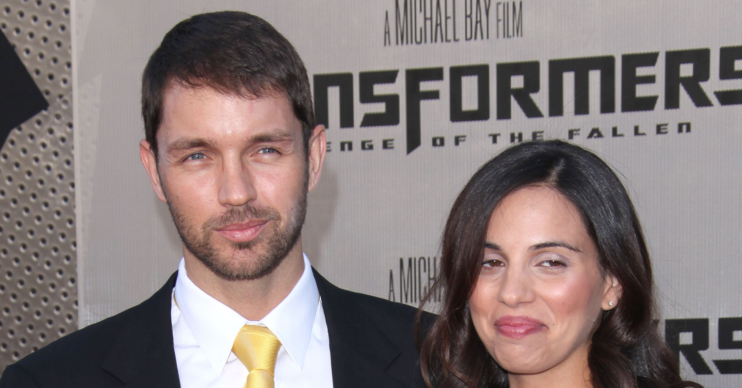 Matthew Marsden and his wife on the red carpet