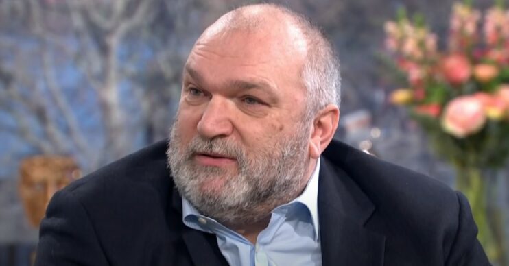 Neil Ruddock speaking on This Morning