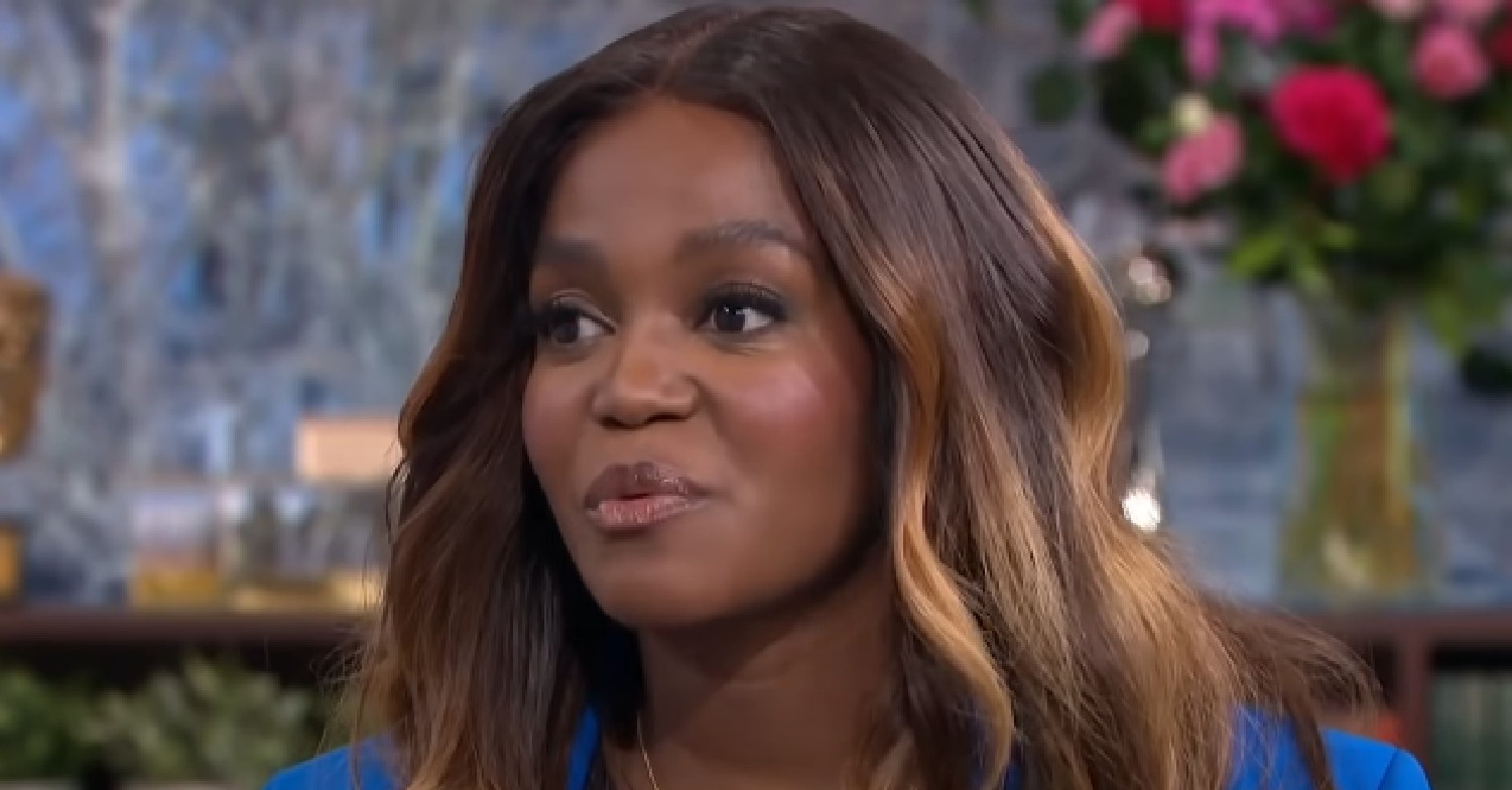 Comic Relief star Oti Mabuse speaking on This Morning
